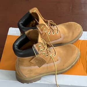 Timberland Tan Leather Boots